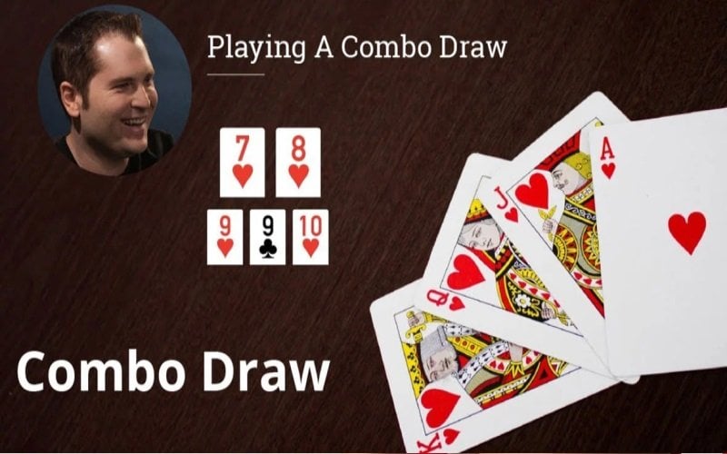 Combo draw thùng trong Poker